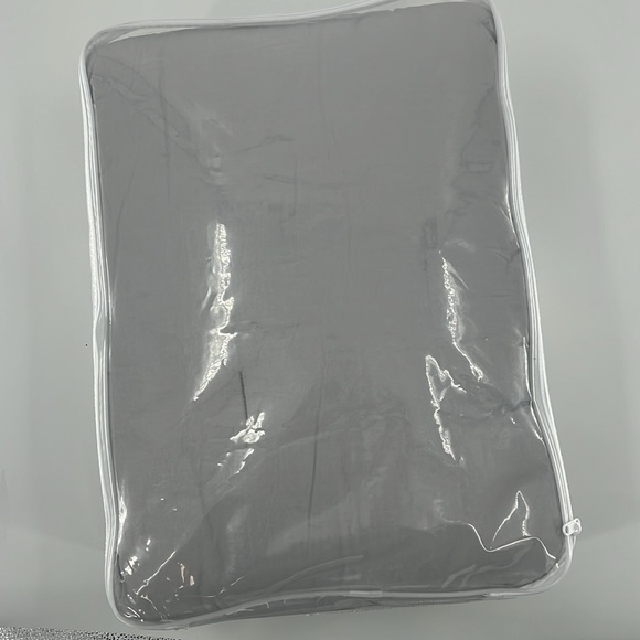 SIMPLY ESSENTIAL Garment Washed Comforter Set Twin XL Microchip Grey - Picture 11 of 12